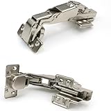 porte placard avec cadre leroy merlin Butoir hydraulique : charnière de fermeture douce de porte d'armoire à 180 degrés, amortisseur intégré, peut réduire le bruit, éviter les bruits inutiles lors de la fermeture de la porte de l'armoire, et profiter d'une cuisine paisible.