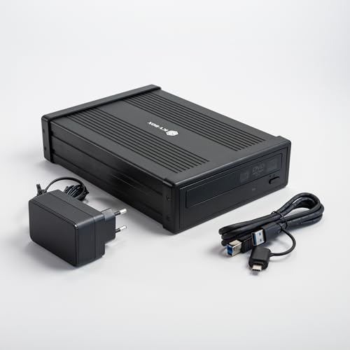 Enregistreur DVD/RW 24x Vinpower PIODATA, châssis aluminium USB 3.2 silencieux haute fidélité