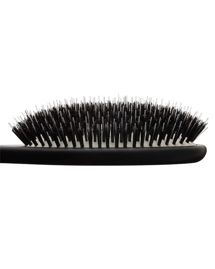 CROWN AFFAIR - The Brush No. 001 - Dual Bristle Brush for Medium to Thick, Straight or Wavy Hair, and for Healthy Scalp and Silky Strands