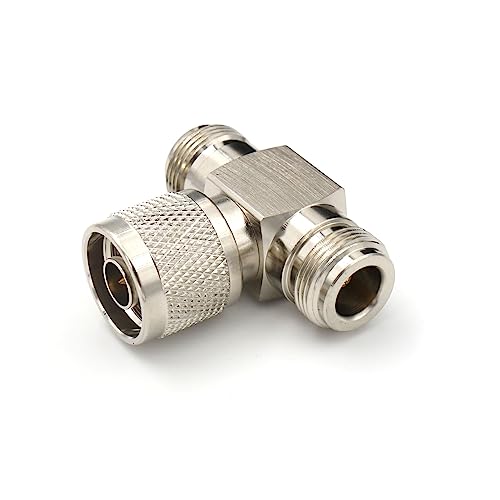 Conector coaxial N tipo macho a macho miniatura 2