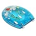 PROYONGOO Transparent Ocean Elongated Toilet Seat Slow Close, Resin Toilet Cover for U-, V- and O-Shaped Toilets