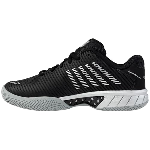 K-Swiss/Master Athletics Women's Hypercourt Express 2 Tennis Shoe (Black/Silver)4