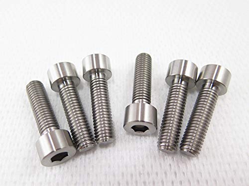 10PC M8 Titanium Bolt M8 x 30mm Hex Socket Cap Head Screw No Rust