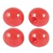 New Lon0167 4 Pcs Featured Plastic Female Threaded reliable efficacy 32mm Diameter Round Ball Lever Knob Red(id:900 b9 4a 4da)