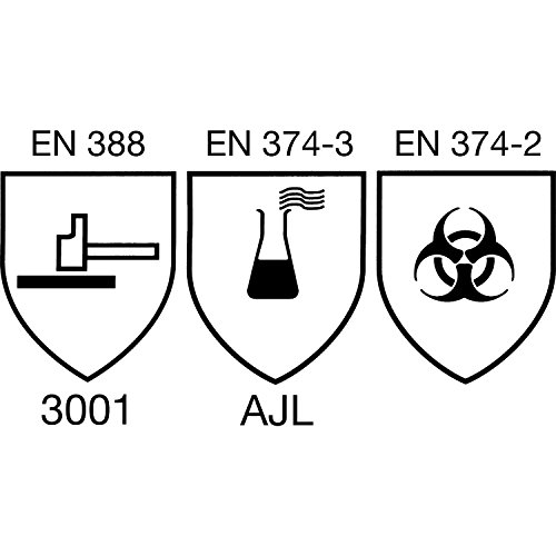 KCL Camatril® Velours 732 Chemikalienschutzhandschuhe Nitril-Chemikalienschutzhandschuh 1 Paar Größe 10
