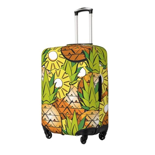 Tropical Summer Fruit Luggage Cover Washable Elasticated Luggage Covers for Suitcase tsa Approved Stylish Dust and Scratch Resistant Luggage Case Protector for Kids and Adults -2