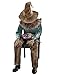 Spirit Halloween 4 Ft 6 In Scary Sitting Scarecrow Animatronic, Multicolor
