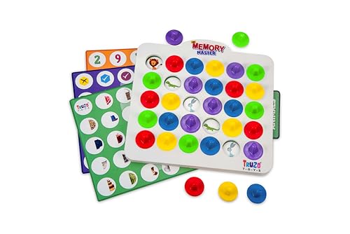 Truzo Memory Master Game| Memory Skill for Kids (Multicolor), Educational Matching Picture Game for Children, Kids & Family, 1-4 Players, 1 & Above (B0D9JLWB73) Amazon Price History, Amazon Price Tracker