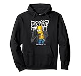 The Simpsons Bart With Tattoos and Graffiti Pullover Hoodie