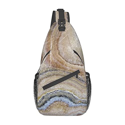 Sac à dos à bandoulière mixte Pierre Onyx Bleu Pâle pour cyclisme