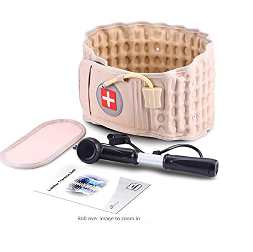 Ceinture de soutien lombaire Décompression Retour Air Traction Belt pour hommes et femmes 29-49 pouces