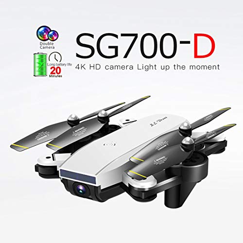 Lommer SG700D RC Drohne mit Kamera 4K, 5G WiFi Faltbare Drohnen, GPS Drohne Quadkopter mit Optischer Fluss… – Bild 3
