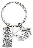 Find Joy in The Journey 2017 Keychain Inspirational Graduation Gift Party Favor Gift. (KC 105Q)