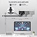 NEEWER DS001 Table Overhead Camera Mount Arm 11.8-20 inches/30-51 cm Telescopic Extension Arm for Table Stand with Ball Head Mount 1/4 Inch 3/8 Inch 5/8 Inch Screws for Webcam Camera LED Ring Light