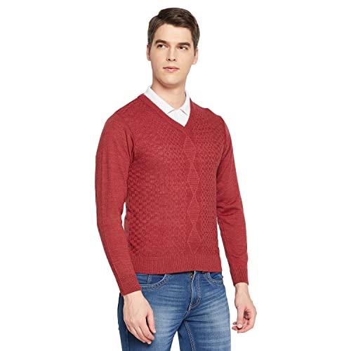 Image of Duke Men's Acrylic Blend Casual Sweater