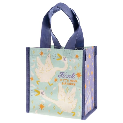 Karma Reusable Gift Bags, Tote Bag and Gift Bag with Handles, Perfect for Christmas and Party Bags RPET 1 Goose