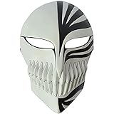 Resin Bleach Ichigo Kurosaki Mask Hollow Cosplay Halloween Masquerade Anime Death Bleach Mask Kurosaki Cosplay Mask Decoration Gift