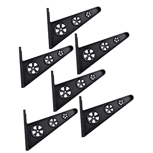 HANABASS Multi Wall Rack Skateboard Holder High-Strength Mount for Snowboards Umbrellas Capacity Space-Saving Display Stand for Home Shop Use