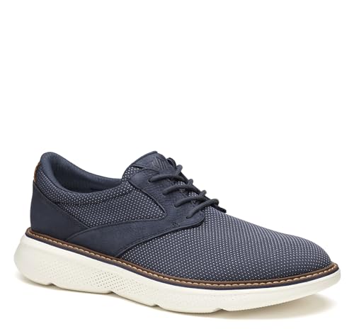 Johnston & Murphy Men's Colson Knit Plain Toe Lace-Up Dress Casual Shoe