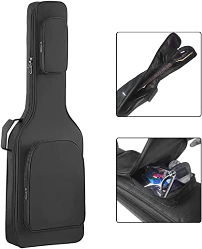 GOOBIX Case de Basse électrique étanche à 0,3 Pouce de gigage d’éponge d’épaisseur avec de Grandes Poches for la Guitare… - Les Beatles, Paul McCartney, John Lennon, RIngo Starr, George Harrison GOOBIX Case de Basse électrique étanche à 0,3 Pouce de gigage d'éponge d'épaisseur avec de Grandes Poches for la Guitare… – Image 5