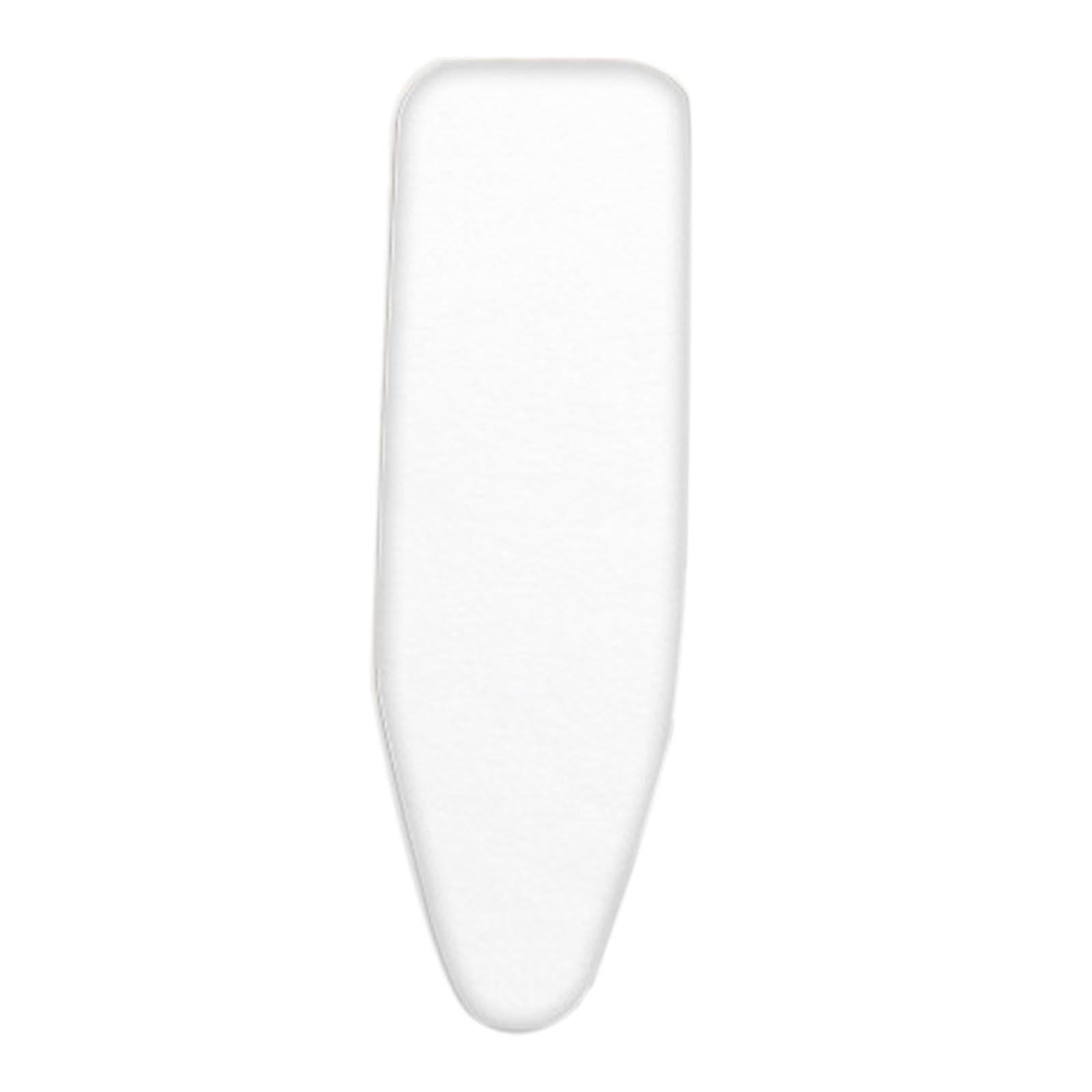 PIXZCSA Mini Countertop Ironing Board With Thick Cover And Breathable Cotton Padding Ensures No Pilling Exceptional Heat Insulation For Easy Ironing, White, 108x40cm