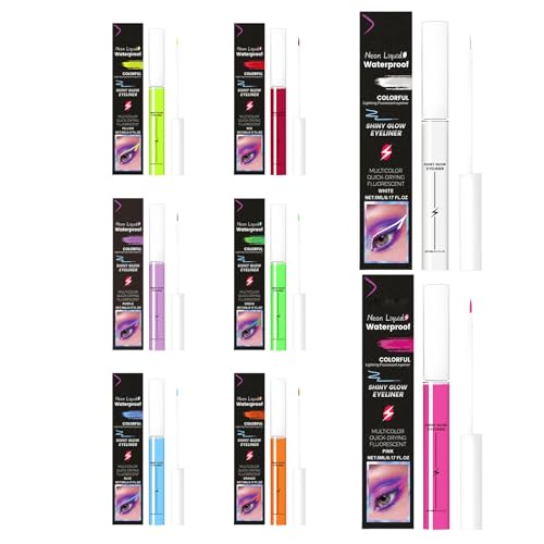 Eyeliner pour mariages, fêtes et événements en plein air tenue 8 couleurs