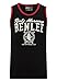BENLEE Rocky Marciano Men Jersey Singlet Pittsfield Camisa, Hombre, Negro, XL