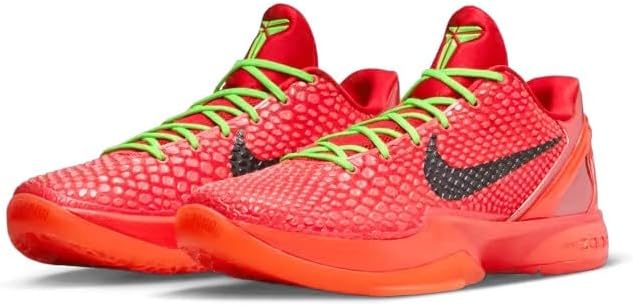 Men's 6 Reverse Kobe Bright Crimson/Black-Electric Green