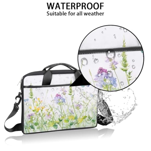 Bolsa para laptop de 15 pulgadas con correa de hombro miniatura 3