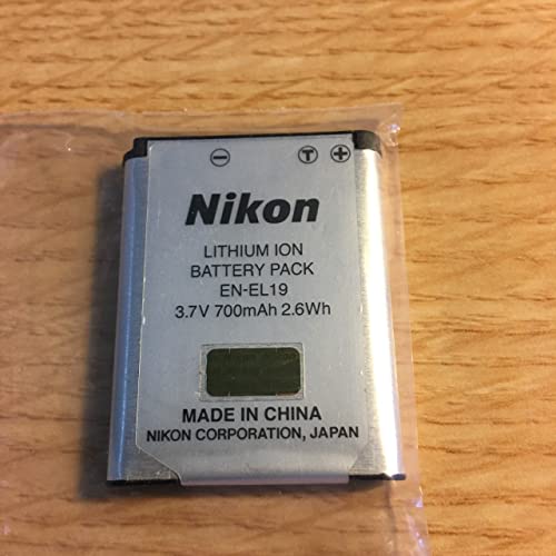 Nikon EN-EL19 Rechargeable Battery for Select Nikon Cameras
