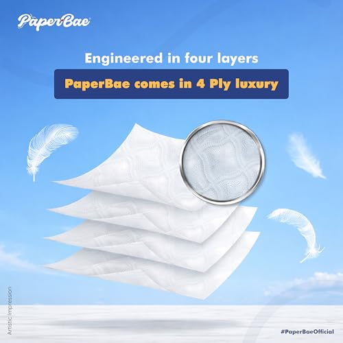 Image of Imported 4 Ply Hanging Multipurpose Facial Tissues, 300 Pulls, 1200 Sheets, Hang & Pull, Super Soft, Hygienic & Tough, Pack of 1