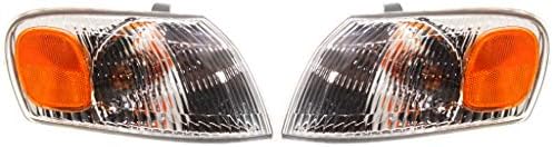 For Toyota Corolla Signal Light Assembly 1998 1999 2000 Pair Driver and Passenger Side For TO2520150 | 81520-02040