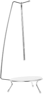 2 Sets Stainless Steel Skewer Stand for Barbecue Outdoor Camping | Compact Portable Hanger Design, Easy to Store and Hold, Convenient for Relatives and Friends