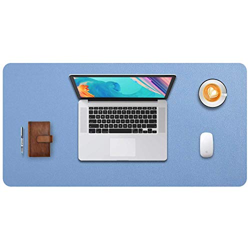 Image of Desk Pad XX-Large, DOBAOJIA Office Desk Mat, Desk Cover Mat, Laptop Mat for Desk, Extended Mouse Mat, Large Mouse Pad for Office /Home, PU Leather +Suede Non-Slip 31.5 inch x 15.8 inch / 80 x 40cm