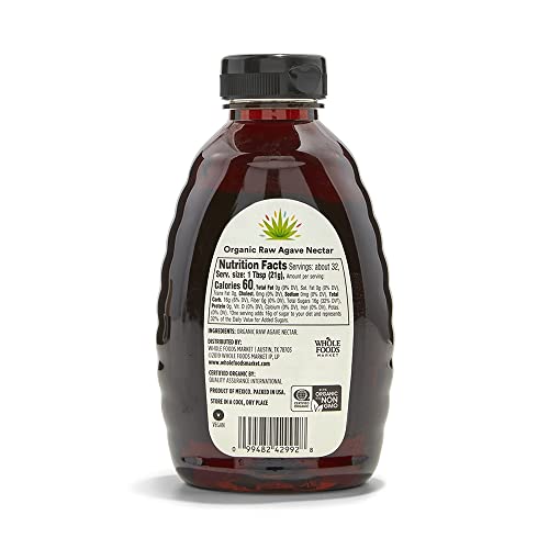 365 By Whole Foods Market, Organic Raw Agave Necountar, 23.5 Ounce #TOP1