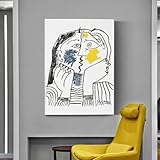 Cadre Decoration Murale Salon: Facile à Accrocher Tableaux DéCo Muraux. notre peinture sur toile a été tendue à la main sur un cadre en bois, PrêTs à êTre AccrochéS. Un Crochet Solide Est DéJà Fixé Sur Chaque Cadre IntéRieur En Bois, Pour Un Accrochage Facile DèS Leur Sortie Du Carton. Veuillez mesurer votre surface murale avant de procéder à leur achat afin de choisir le format qui convient.