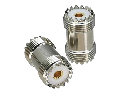 3x 5x 10x UHF - UHF SO239 PL259 ���p����уt�����W �X�g���[�g R*/F �A�_�v�^�[ �R�l�N�^(SO239 to SO239 S,5Pcs)