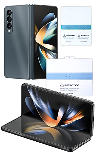 ブリシア Galaxy Z Fold4 全面保護フィルム 貼り付け補助キット付 高透過率 TPU保護フィルム 指紋 気泡 防止 フィルム 透明 (Galaxy Z Fold4)