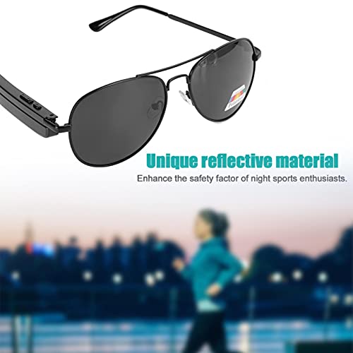 Goshyda Smart Bluetooth Sunglasses, Portable Foldable Wireless Audio Outdoor Headphone Glasses, Support Call Function, Support Music - Image 2
