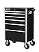 Williams 50888B 6 Drawer Heavy-Industrial Roll Cabinet, 27-Inch X 18-Inch, Black