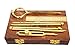 Humaira Nautical Proportional Divider Set of 5, Full Brass dividers with Executive Wooden Box, Single Handed 8