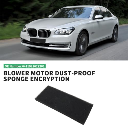 Image of 64119216222 Blower Motor dust-Proof Sponge encryption Filter 2009-2018 For 5,7 Series F01 F02 F06 F07 F10 F11 F12 F13 F18 530i 528i 640i Replacnt # 64116987597 809107401 897902001