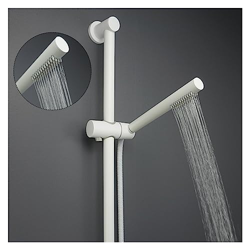 Tringle de douche réglable en acier pour optimiser une petite cabine - 5