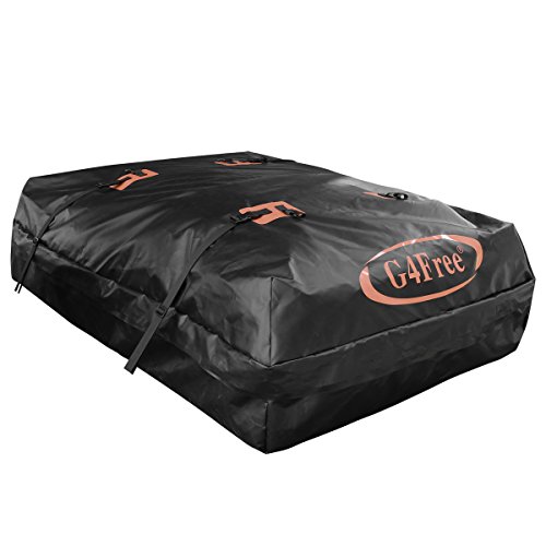 G4Free 15.5 Cubic Feet Waterproof Car Top Carrier