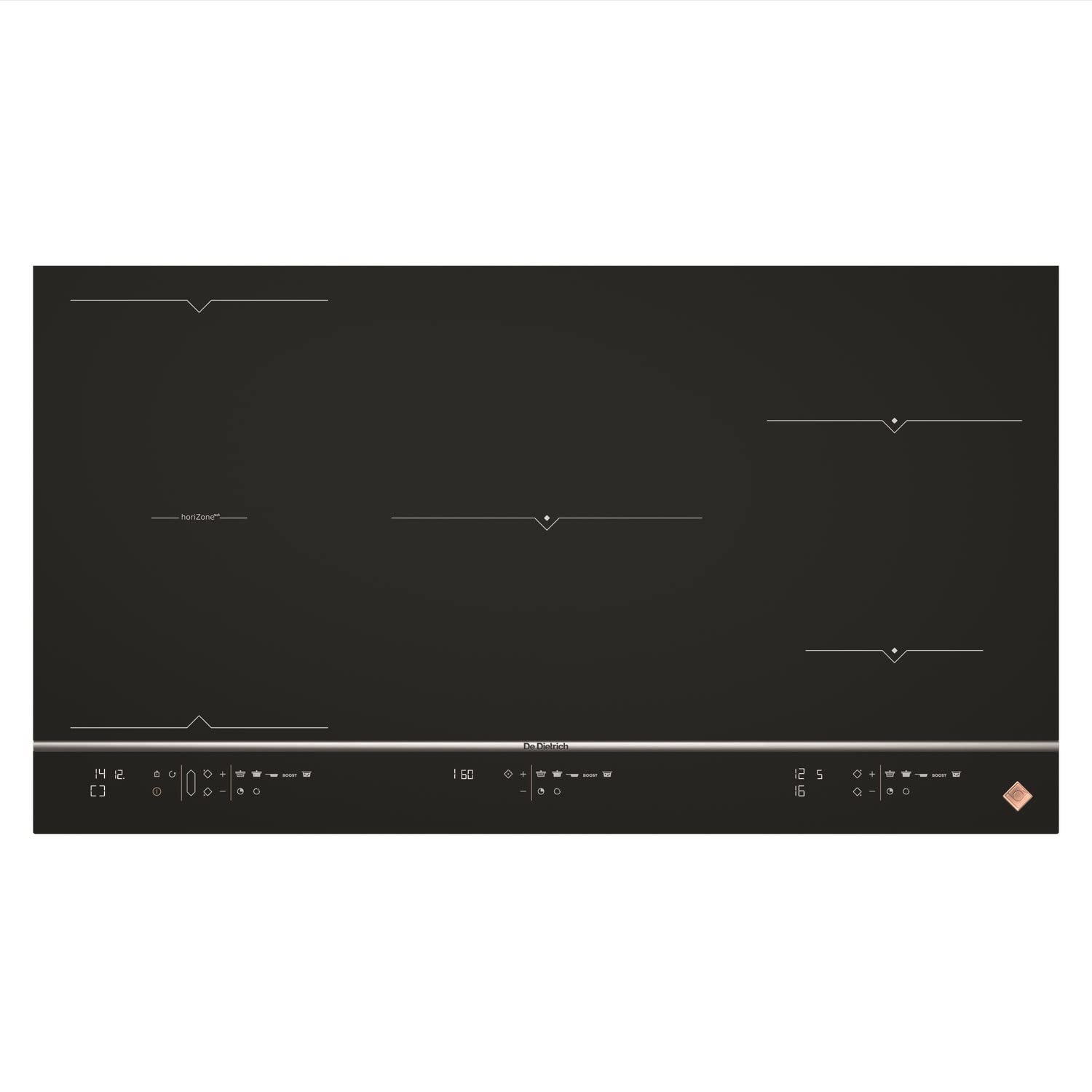 De Dietrich 93cm 5 Zone Induction Hob with HoriZone