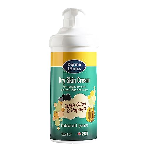 Dermatonics Natural Care Dry Skin Cream -Enriched with 10% Urea, ...