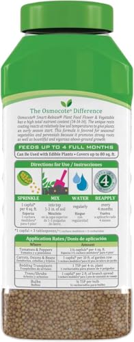 Osmocote Fertilizante Granulado 14-14-14 2 lb Pack 12 miniatura 3