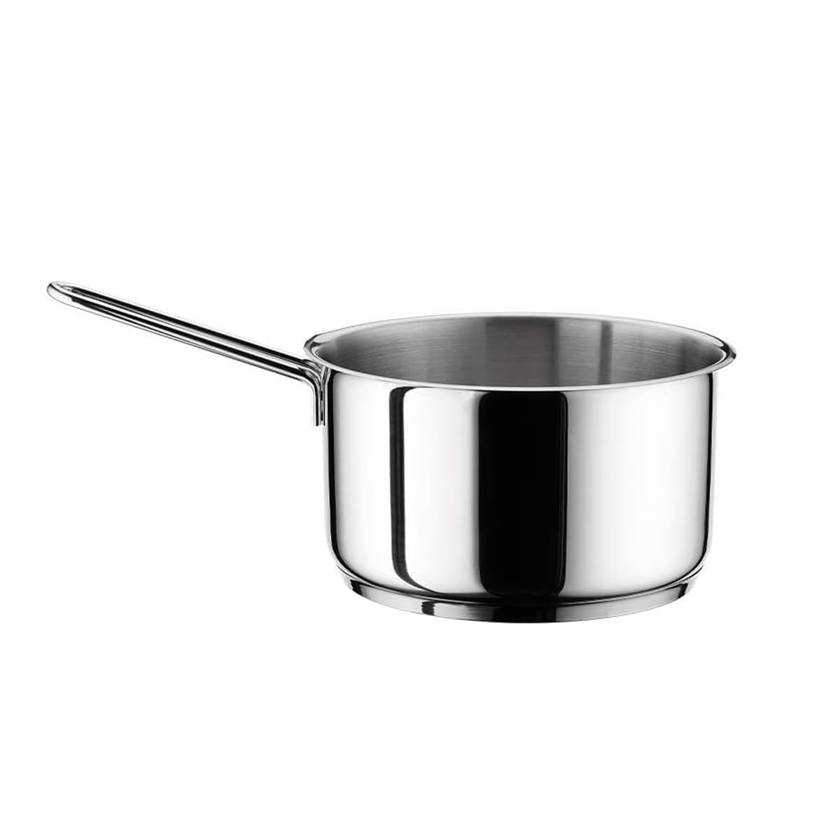 Hascevher Stainless Steel Sauce Pan, Heat resistant Steel Handle, Hascevher Stainless Steel Milk Pot Sutlek (18 cm)