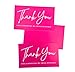 RXBC2011 Thank you for supporting my small business Card Package Insert for Online business Client Appreciation Notes Pack of 100 pink