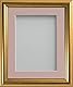 Frame Company Eldridge Bilderrahmen mit pinkem Passepartout, 22,9 x 17,8 cm, für 17,8 x 12,7 cm, mit Plexiglas